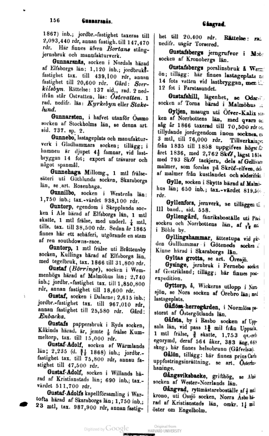 Historiskt-geografiskt och statistiskt lexikon ... 3.-4.bds156