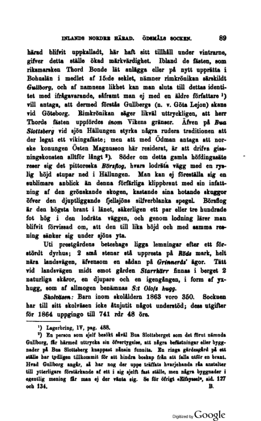 Bohusläns historia och beskrifning : Del 3. Tjörn, Inland och Hisingen, s89
