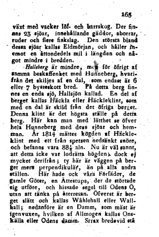 Försök till en korrt Beskrifning om Skara Stift, 5. cilt_s165