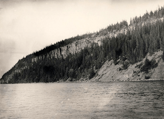 Västra Väggar, Omberg, Carl Curman, 1889